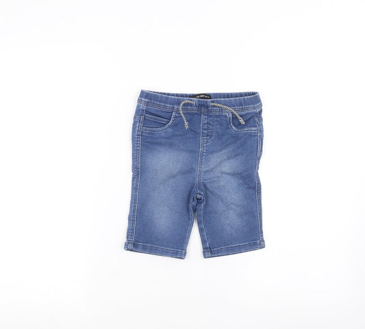 baby boy Boys Blue  Denim Bermuda Shorts Size 2 Years