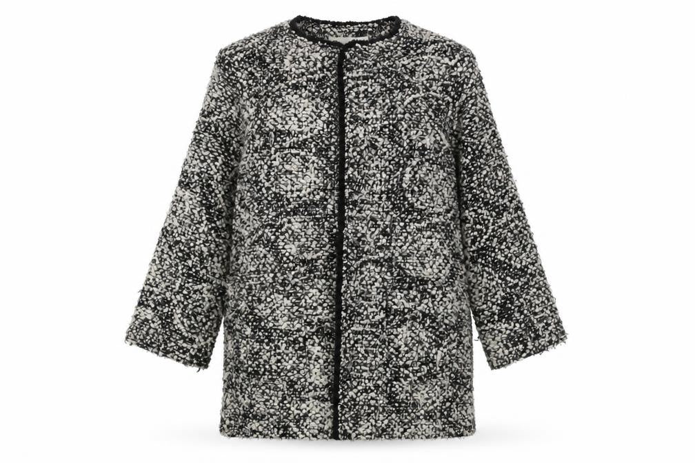 Clements Ribeiro Womens Black   Jacket Coatigan Size 10