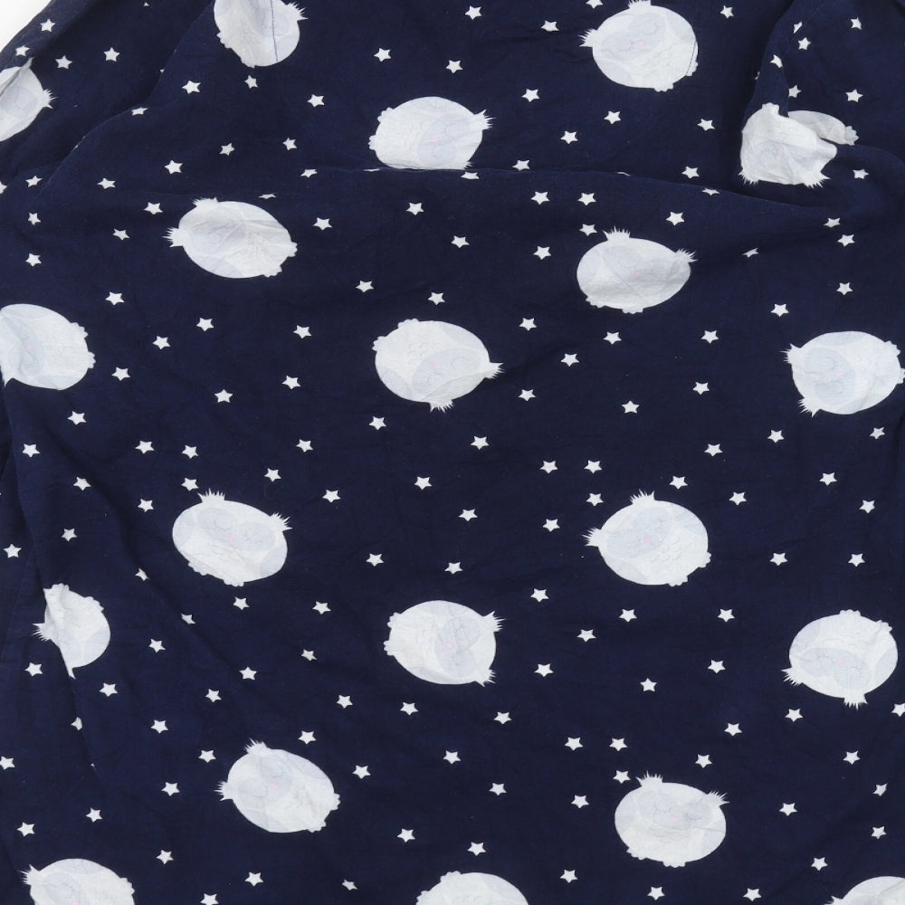 Marks and Spencer Womens Blue   Basic Button-Up Size 12