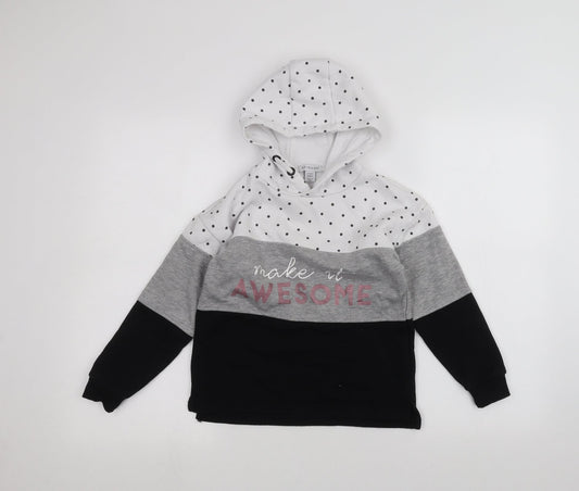Primark Boys Grey   Pullover Hoodie Size 7-8 Years