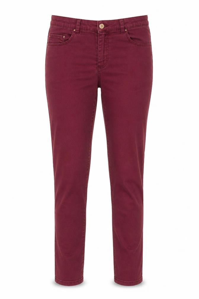 H&M Womens Red  Denim Skinny Jeans Size 10 L30 in