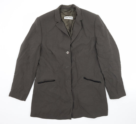 Gerry Weber Mens Green   Jacket Suit Jacket Size 42