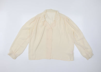 St Bernard Womens Ivory   Basic Button-Up Size 18