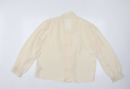 St Bernard Womens Ivory   Basic Button-Up Size 18