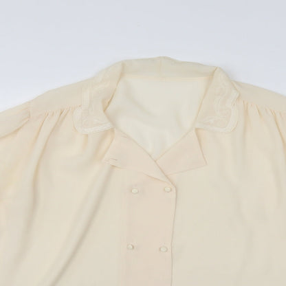 St Bernard Womens Ivory   Basic Button-Up Size 18