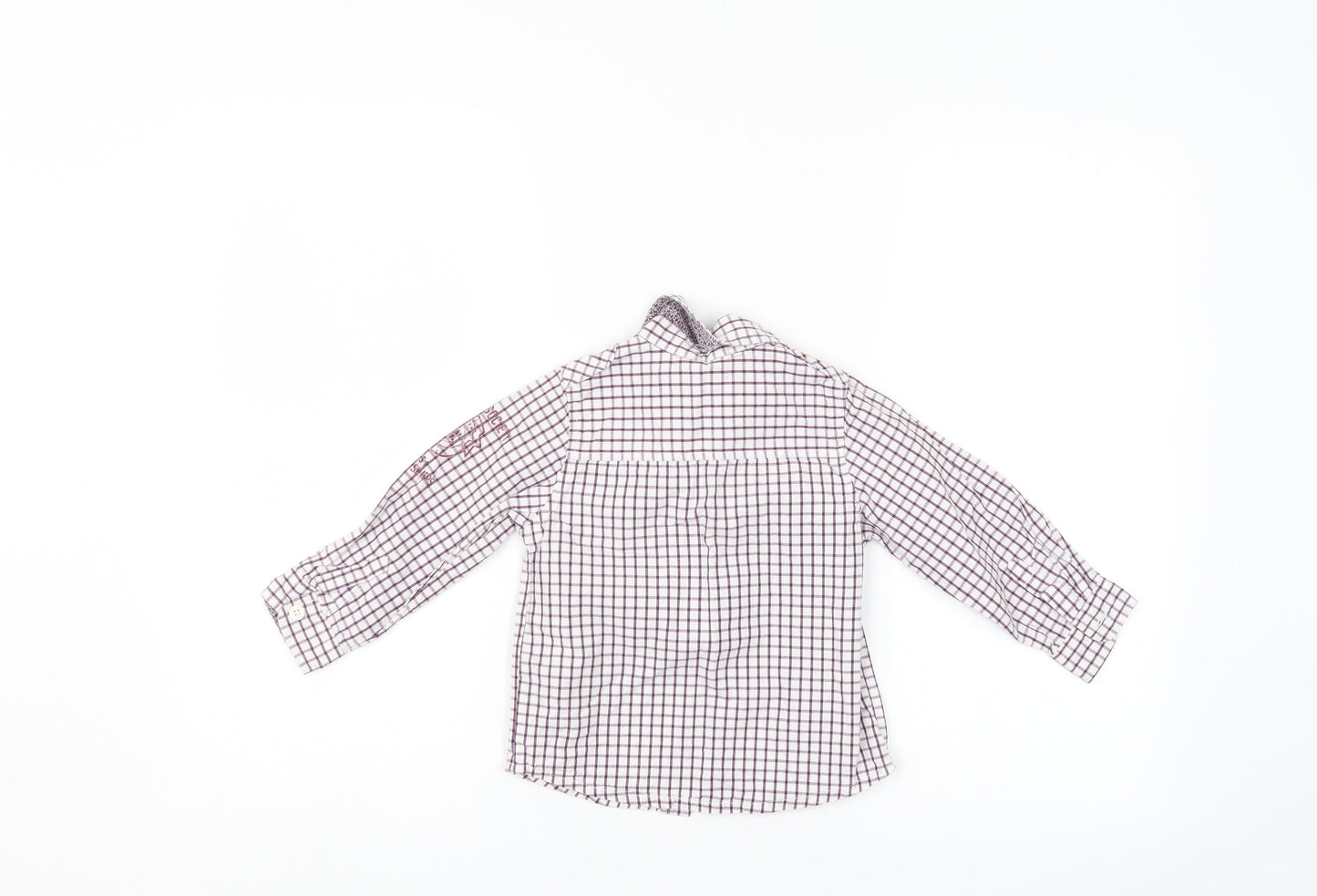 Pointer Brand Boys Multicoloured Check  Basic Button-Up Size 2-3 Years