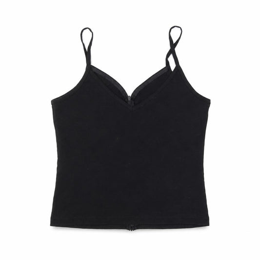 Minin Womens Black   Camisole Blouse Size L