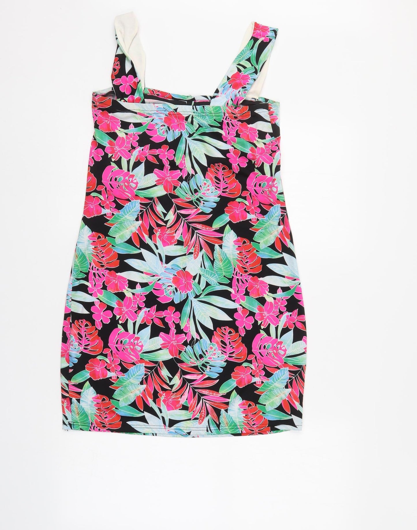 Resort Womens Multicoloured Floral  Mini  Size 14