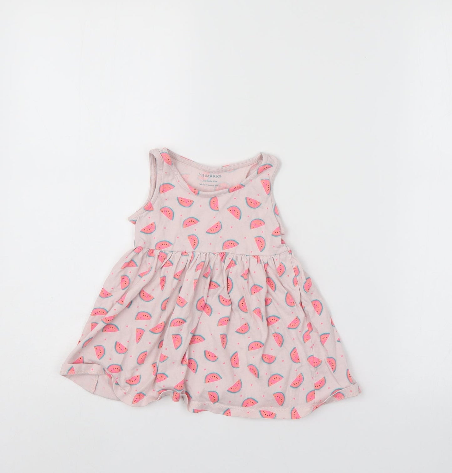 Primark Girls Pink   A-Line  Size 9-12 Months