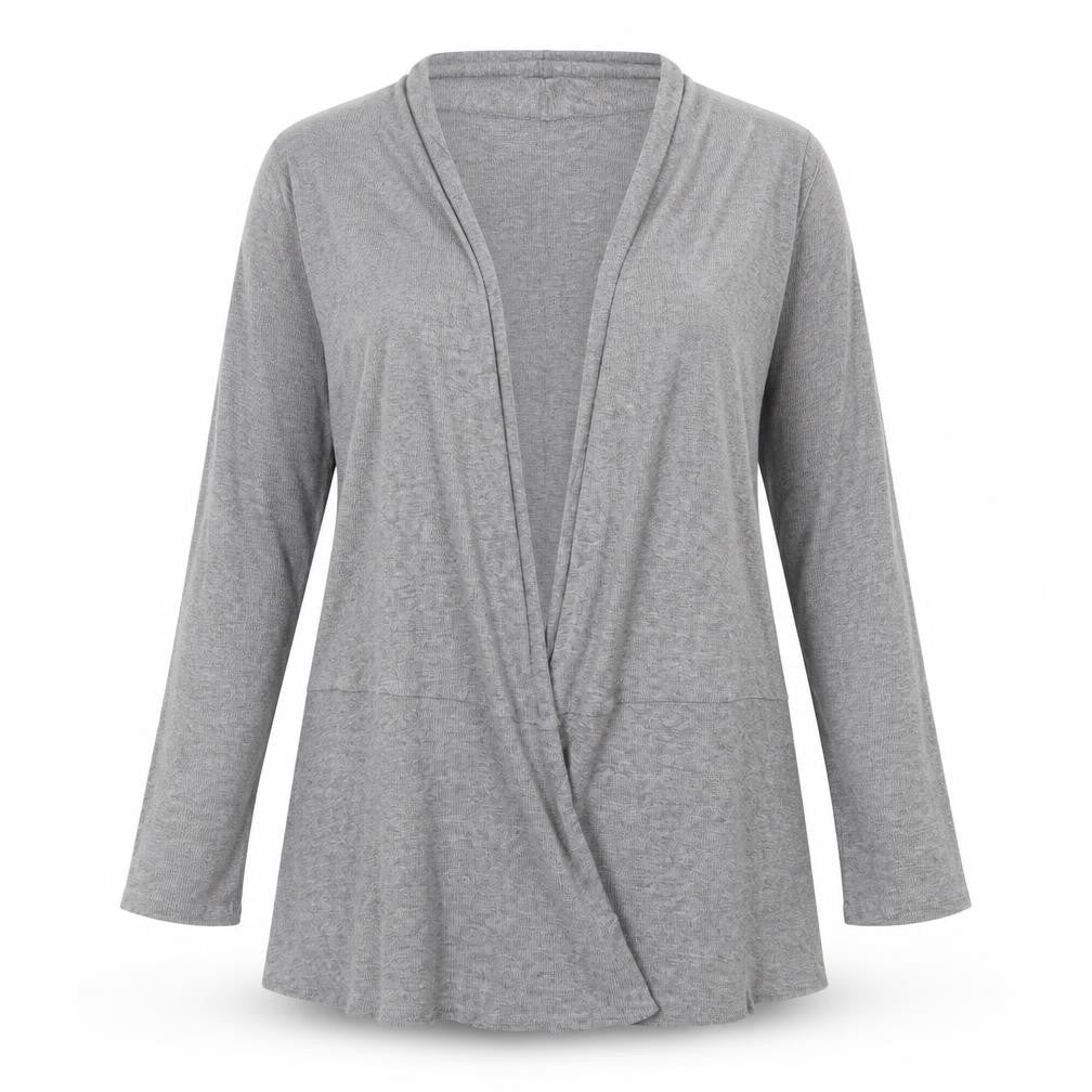 Cupio Womens Grey  Knit Cardigan Jumper Size M