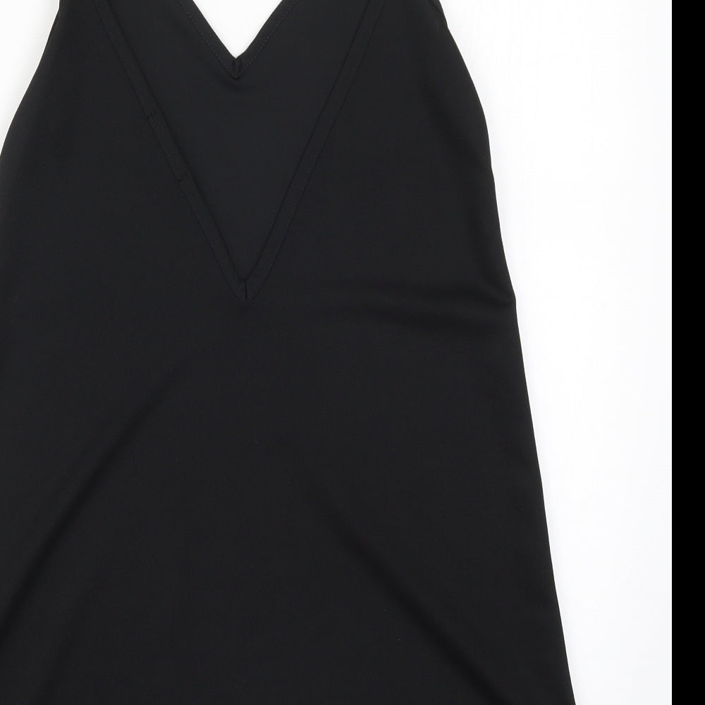PRETTYLITTLETHING Womens Black   A-Line  Size 6