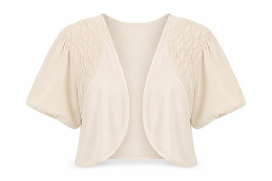 Front view of Principles women’s beige jacket, size M