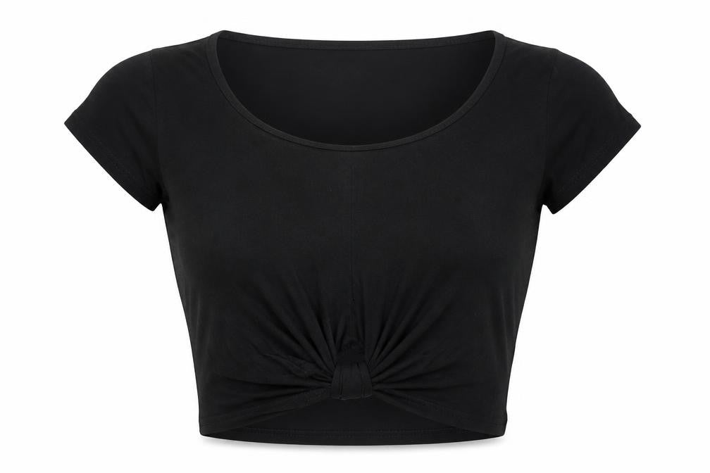 Missguided Womens Black   Basic T-Shirt Size 6