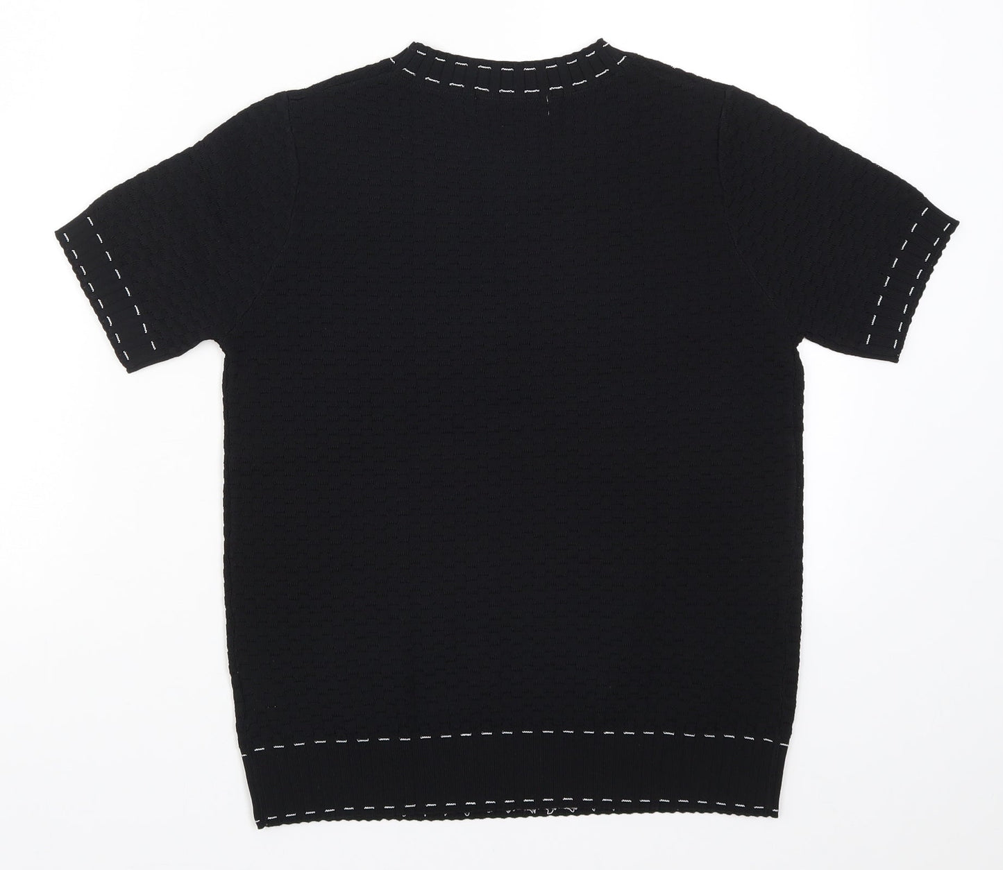 Luc-Ce Womens Black   Basic T-Shirt Size M