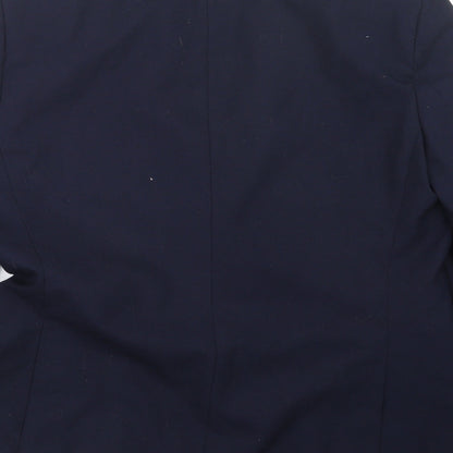 Burton Mens Blue   Jacket Suit Jacket Size 38