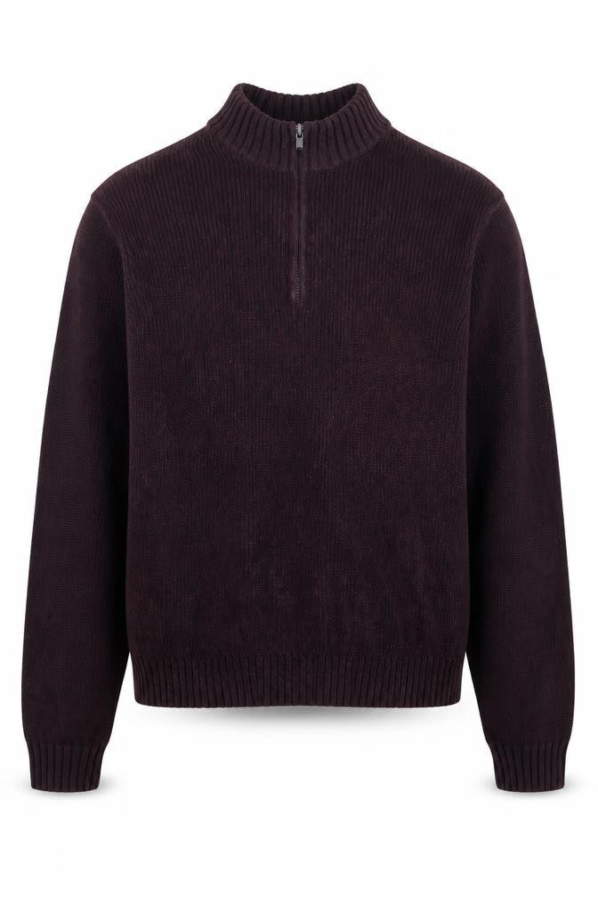 Marks & Spencer Mens Purple  Knit Pullover Sweatshirt Size M