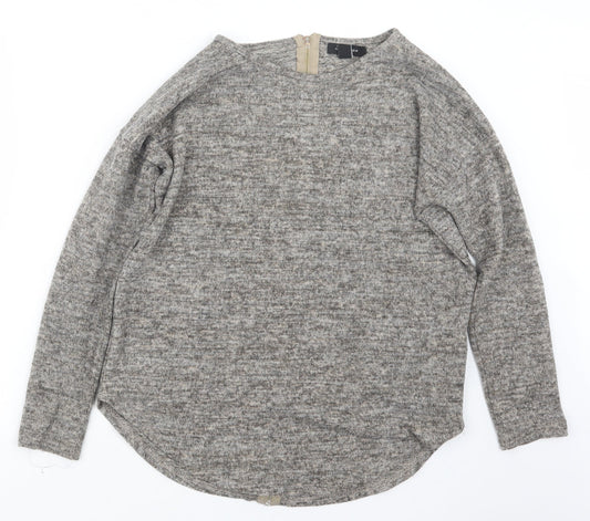 New Look Womens Beige  Knit Pullover Jumper Size S