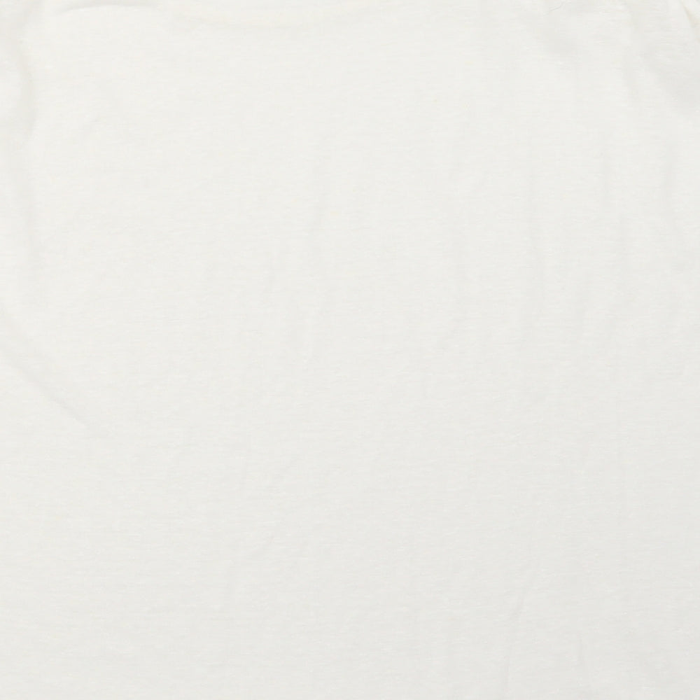 Papaya Womens Ivory   Basic T-Shirt Size 16