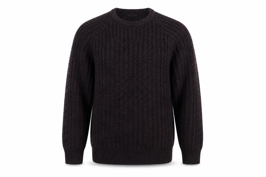 Cedarwood State Mens Purple Knit Pullover Jumper Size S