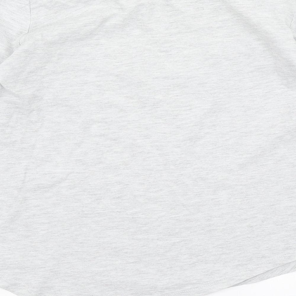 H&M Girls Grey   Basic T-Shirt Size 11-12 Years