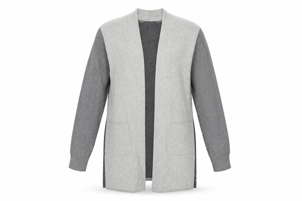 Marks & Spencer Womens Grey  Knit Cardigan Jumper Size 12