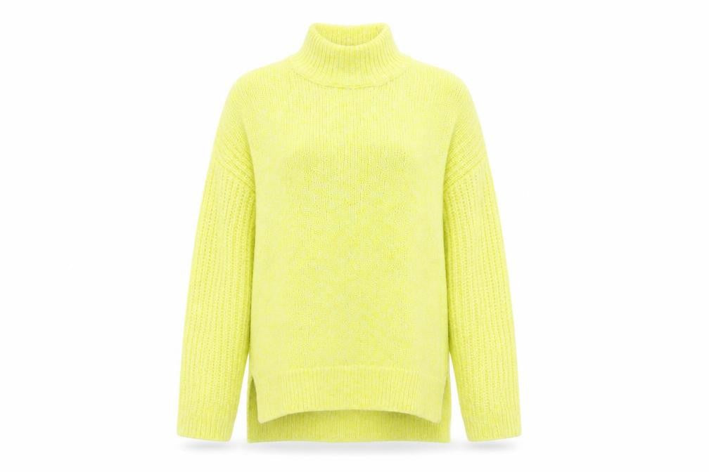 Marks & Spencer Womens Yellow  Knit Pullover Jumper Size M