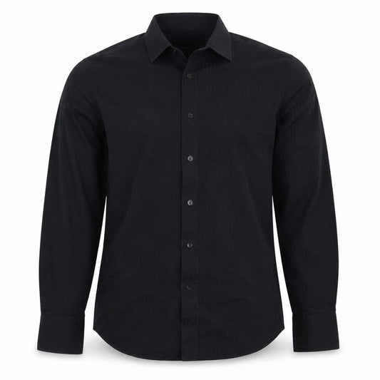 Cedarwood State Mens Black Button-Up Size M