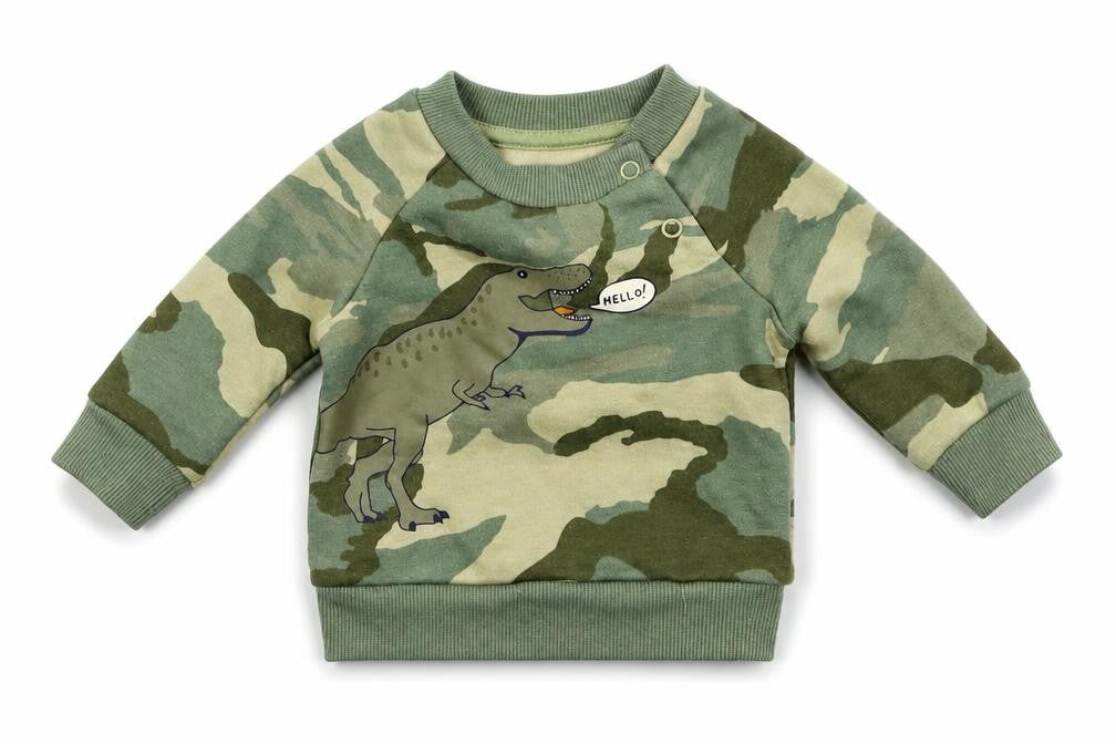 Primark Boys Multicoloured Camouflage  Pullover Jumper Size 0-3 Months  - Sweatshirt