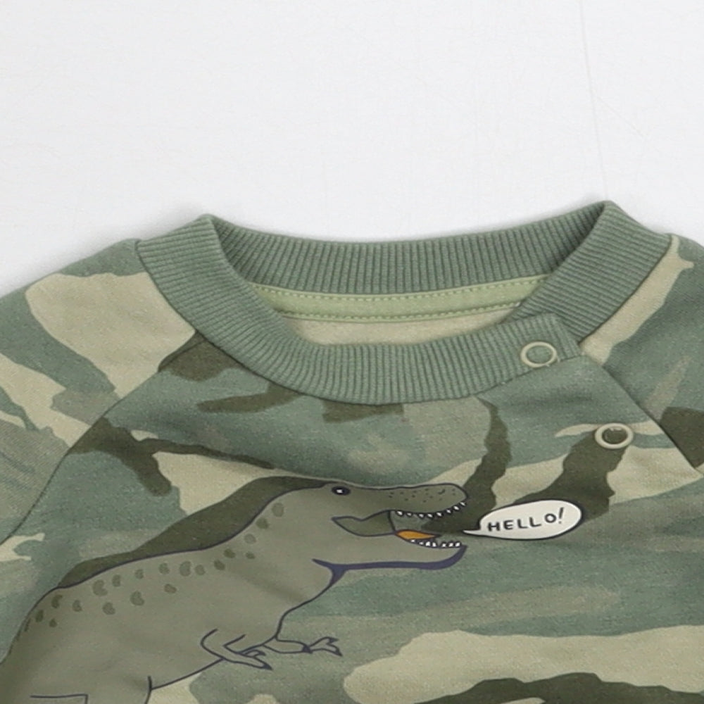 Primark Boys Multicoloured Camouflage  Pullover Jumper Size 0-3 Months  - Sweatshirt