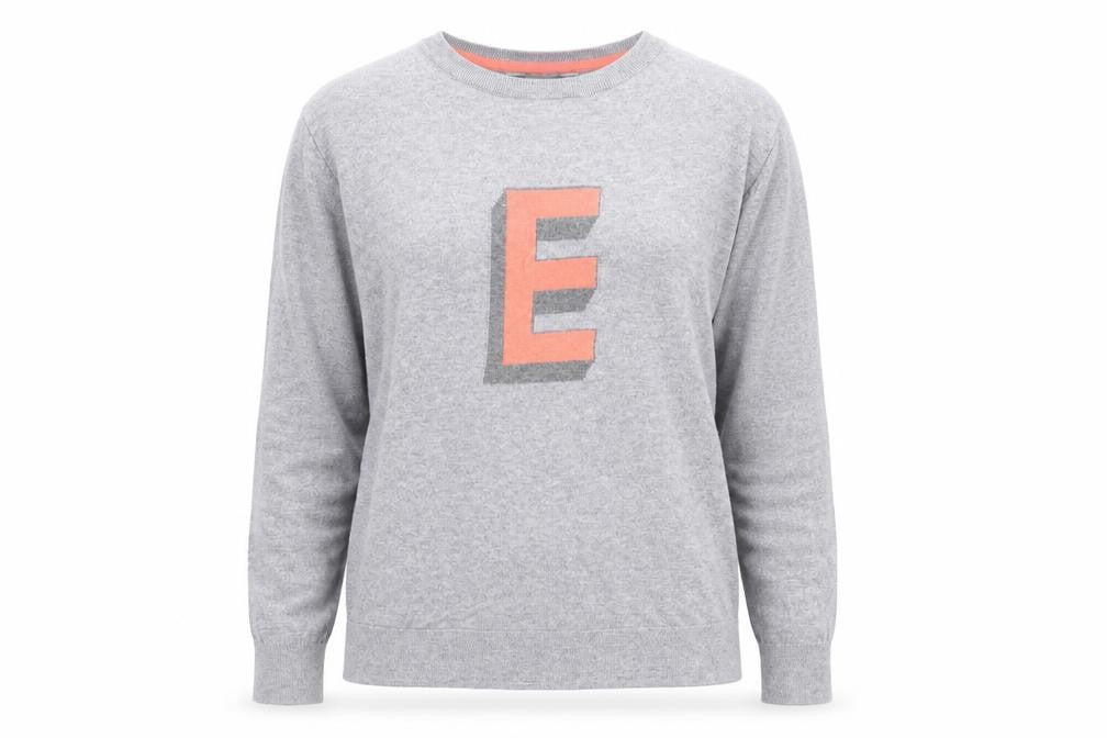 Principles Womens Grey  Knit Pullover Jumper Size S
