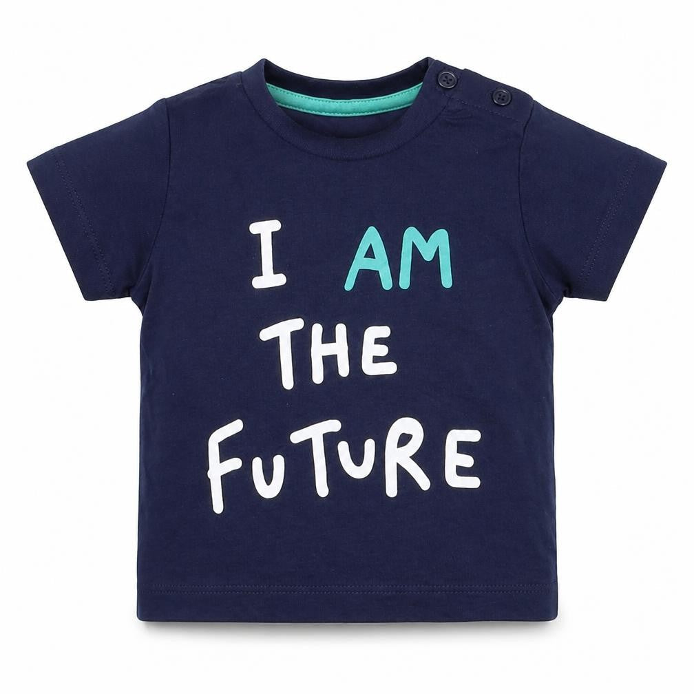 Matalan Baby Blue   Basic T-Shirt Size 0-3 Months