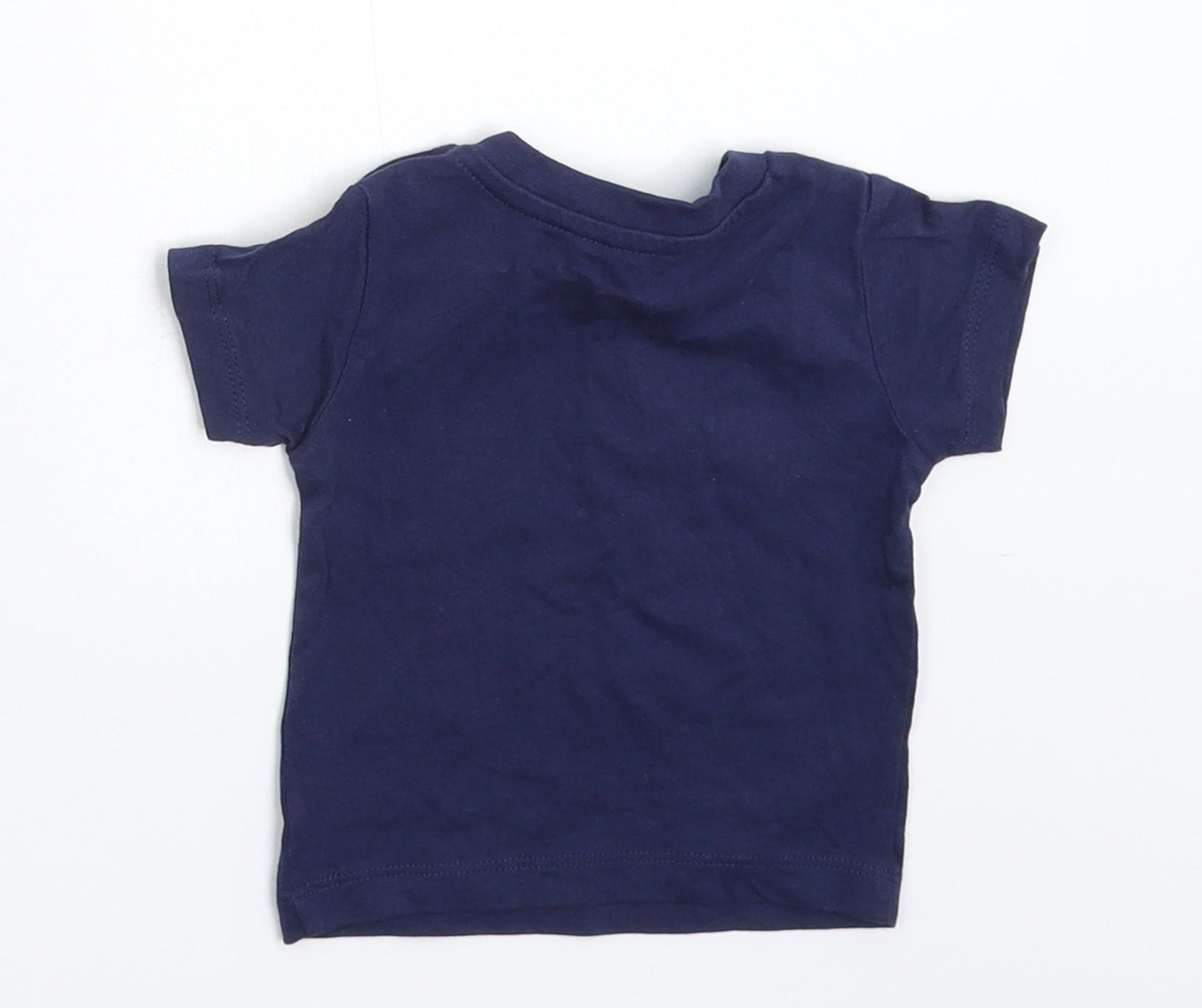 Matalan Baby Blue   Basic T-Shirt Size 0-3 Months