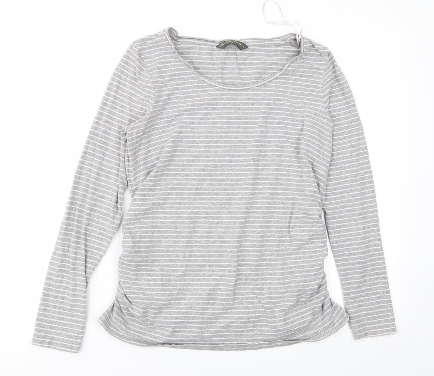 Blooming Marvellous Womens Multicoloured Striped  Basic T-Shirt Size M