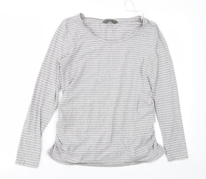 Preloved Blooming Marvellous Womens Multicoloured Striped  Basic T-Shirt Size M - Front