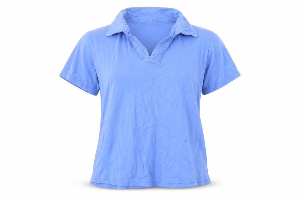 EWM Womens Blue   Basic Polo Size 14