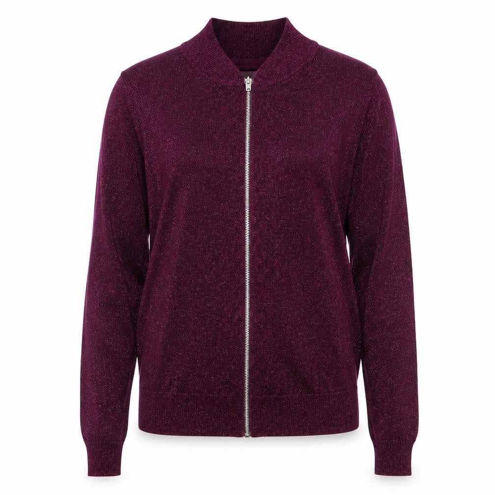 Primark Womens Purple   Full Zip Jumper Size 10