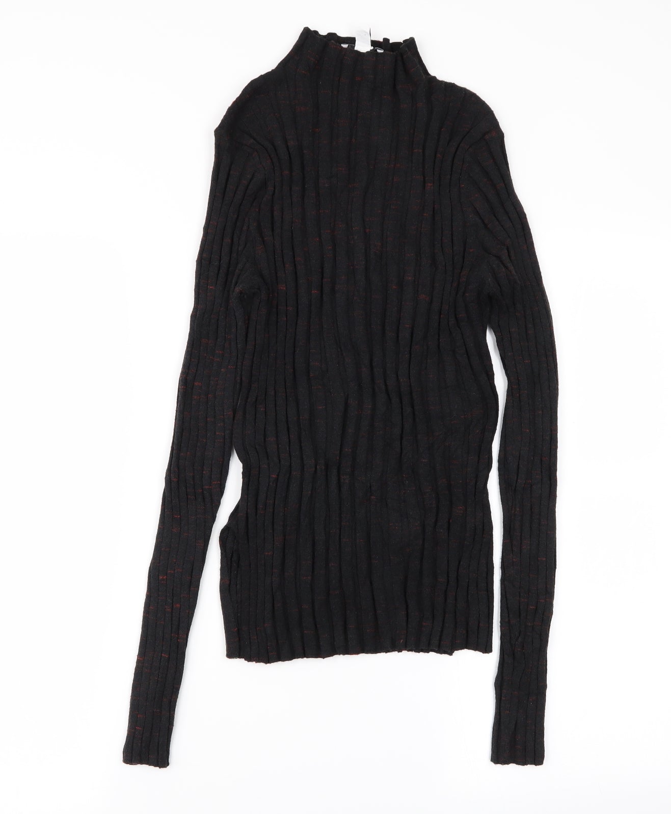 Topshop Womens Black   Basic T-Shirt Size L