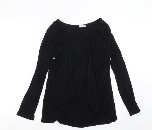 Effect Womens Black   Cardigan Jumper Size 2XL