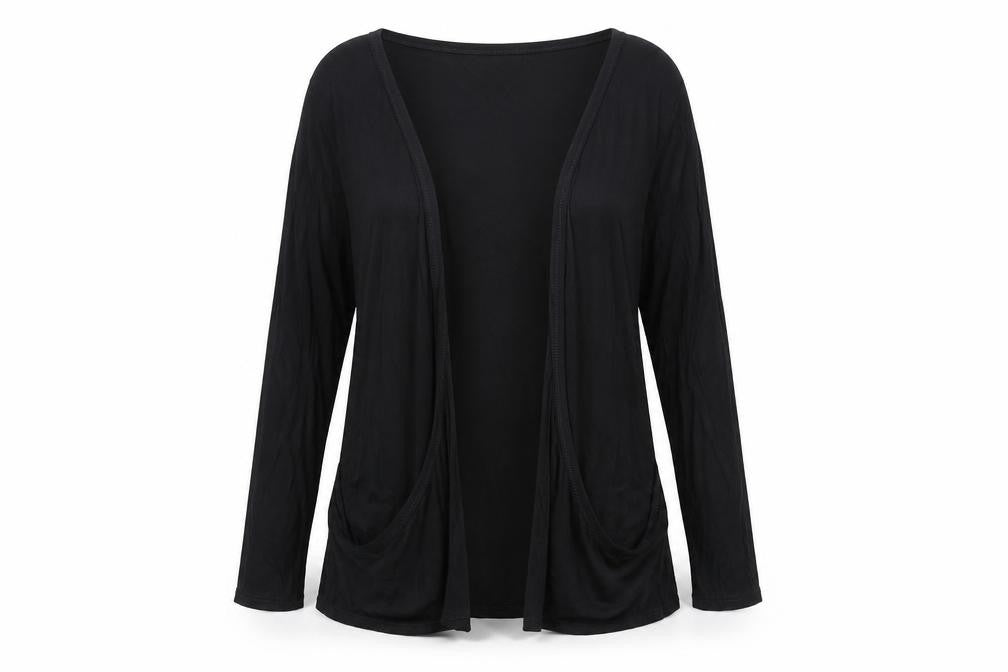 Effect Womens Black   Cardigan Jumper Size 2XL
