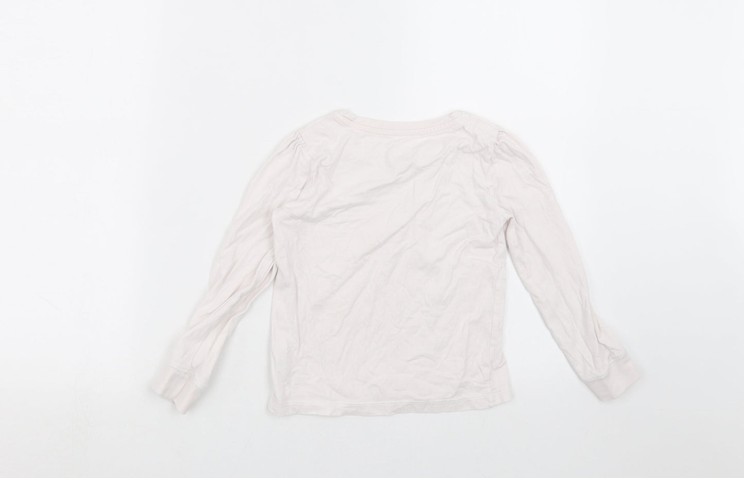 TU Girls White   Top Pyjama Top Size 6-7 Years  - dream big