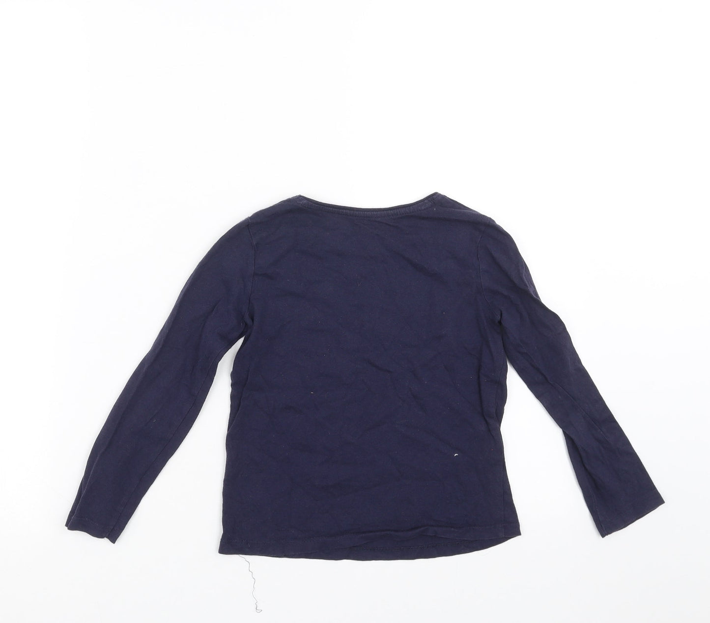 Primark Girls Blue   Basic T-Shirt Size 5-6 Years  - Stay Cool