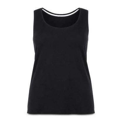 Wardrobe Essentials Womens Black   Basic Tank Size 16