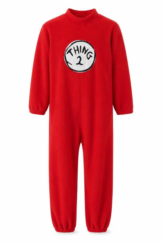 Smiffys Girls Red    One Piece Size 7-8 Years