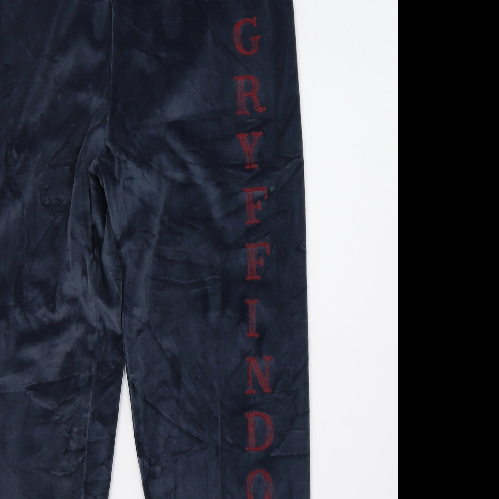 Marks and Spencer Boys Blue  Fleece  Pyjama Pants Size 12-13 Years