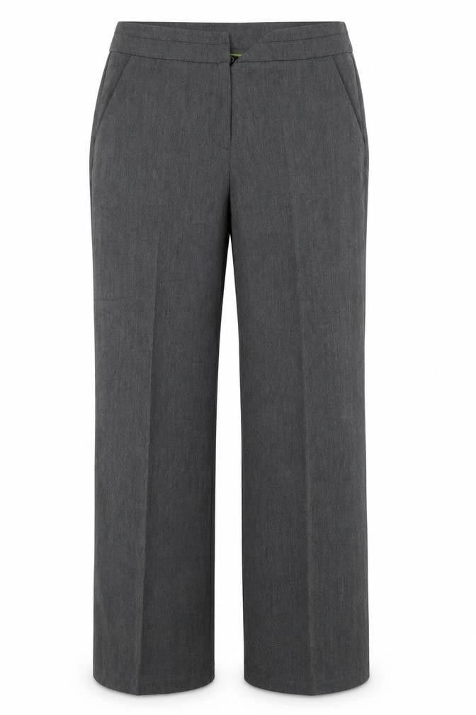 Bonmarché Womens Grey Trousers Size 14 L29 in