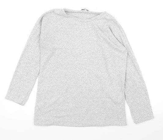 Peacocks Womens Grey   Pullover Jumper Size 12