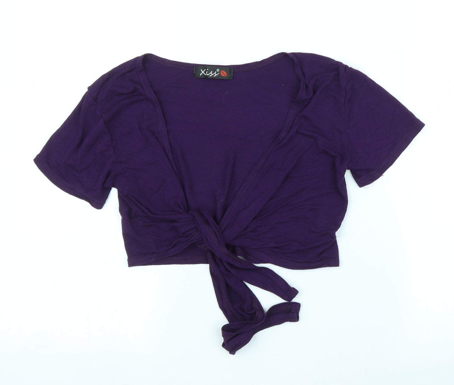 Xiss Womens Purple   Cardigan Jumper Size S