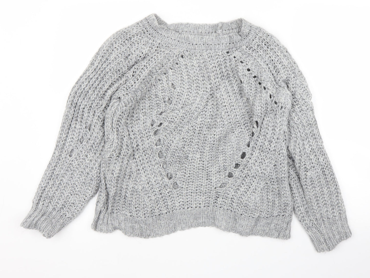 Gemelli Womens Grey   Pullover Jumper Size S