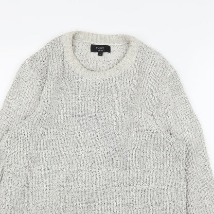 Next Mens Beige   Pullover Jumper Size S