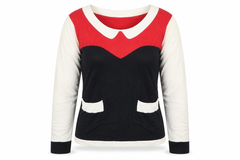 H&M Womens Black   Pullover Jumper Size 10